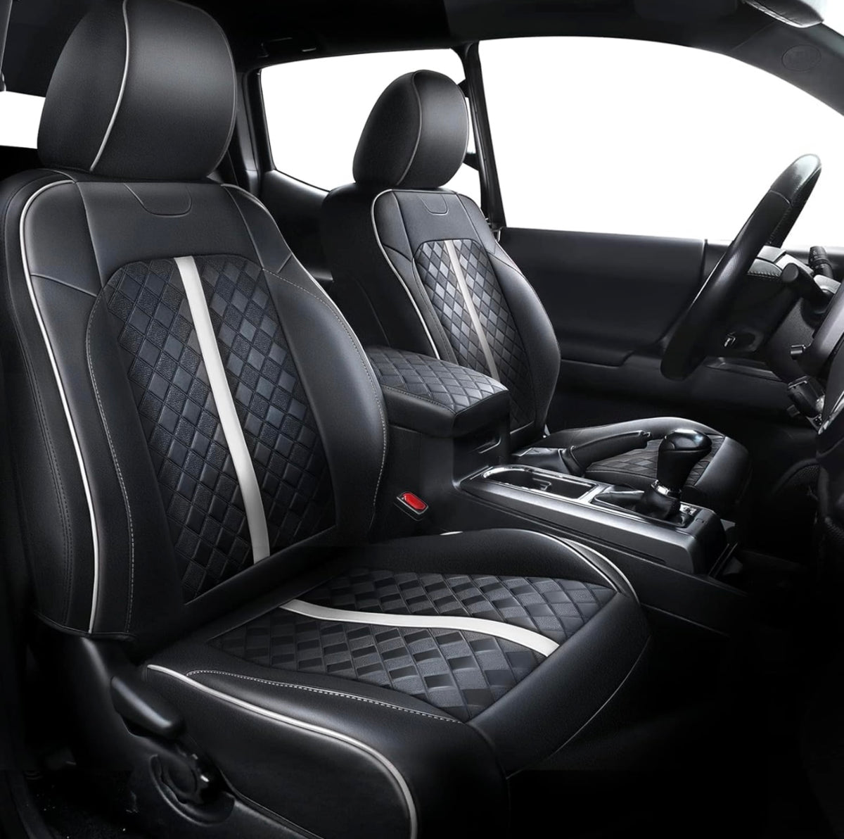 Faux Leather Seat Covers For Toyota Tacoma 2016-2023