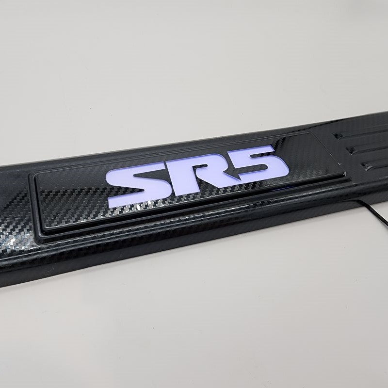 Door Sill Lights - Carbon Fiber For Toyota Tacoma 2016-2023